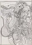 Untitled by Bernhard Luginbühl, ink, sold Mar 2021