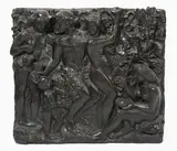 Weinlese by Eduard Spörri, 1977, bronze, sold Mar 2021