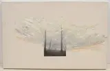 Die Atmosphäre zwischen den Bäumen", 2006 by Lukas Salzmann, oil on paper, offered Mar 2021