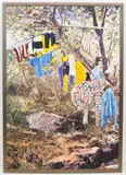 St. Guilhem by Franz Gertsch, 1979, color screenprint, sold Mar 2021