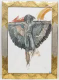 Ikarus by Rudolf Mirer, 1986, color lithograph, sold Mar 2021