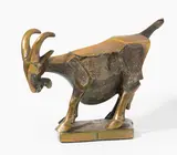 Capra by Domenico Colanzi, 1987, bronze, sold Dec 2020