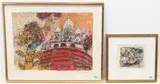 Untitled by Théo Tobiasse, color lithograph, offered Dec 2020