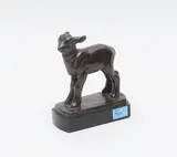 Lämmchen by Henri Vallette, bronze, sold Dec 2020