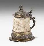Deutsch, im Stil der Renaissance, Ende 19.Jh by Kleiner Deckelhumpen, bronze, sold Dec 2020