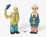 Deutschland, 1950er Jahre by Lot: 2 Blechspielzeuge "Clowns", lithograph, offered Dec 2020