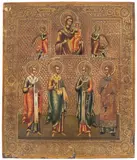 Russisch, Ende 19.Jh by Vier Diakone von Jerusalem, tempera, offered Dec 2020