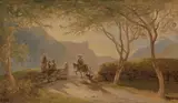 Hasliberg by François Diday, oil, offered Dec 2020