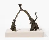 Le Pont du Diable by Arnold D'Altri, bronze, sold Dec 2020