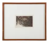 Untitled by Norman Stevens, Etching, sold Oct 2026