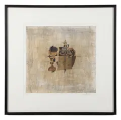 Cafe Moulin II by Brigette Coudrain, Etching, sold Oct 2026