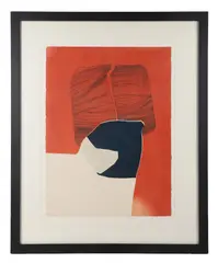 Untitled by Gilou Brillant, 1975, Mixed Media Etching, sold Oct 2026