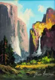 Untitled by Heinie Hartwig, oil on masonite with arts and crafts tilt frame stand, sold Nov 2022