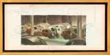 Study for Upper Panel of "Musica Proibita" Diptych by Vincent Desiderio, Oil on Board, sold Aug 2024