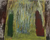 Abstract Composition by Elfi Schuselka, Acrylic on Canvas, sold Aug 2024