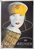Champagne Liebart Reginar by Philippe Sommer, 2000, lithograph, sold Aug 2024
