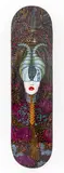 Andromeda by Rafael Colon, Mixed Media on Skateboard Deck, sold Aug 2024
