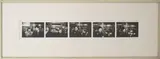Five Subway Portraits by Walker Evans, 1939, Gelatin Silver Print, sold Oct 2024