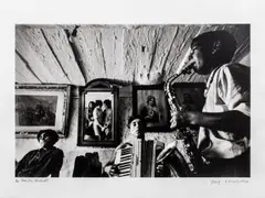 Gypsy Musicians by Josef Koudelka, 1960s, Gelatin Silver Print, sold Oct 2024