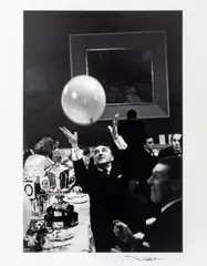 MG Car Owners Ball by David Hurn, 1967, Gelatin Silver Print, sold Oct 2024