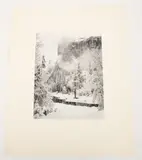 El Capitan by Ansel Adams, 1950, Gelatin Silver Print, sold Oct 2024