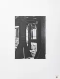 Rockefeller Center Foundation by Berenice Abbott, 1932, Gelatin Silver Print, sold Oct 2024