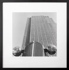 RCA Building and Chevrolet by Fritz Henle, 1937, Gelatin Silver Print, sold Oct 2024