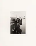 Boy Pushing Car by Simpson Kalisher, 1960, Gelatin Silver Print, sold Oct 2024