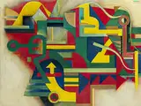 Untitled by Karl Hagedorn, oil on canvas, offered Dec 2016