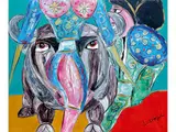 Arrojado by Thierry Seguret „Lassegue“, acrylic, sold Jun 2023