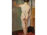 Untitled by Siro Penagini, oil on canvas, offered Sep 2024