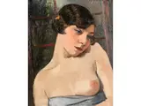 Untitled by François-Maurice-Augustin Eberl, oil on canvas, sold Apr 2022