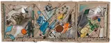 Ohne Titel by Jean Tinguely, mixed media, sold Dec 2020
