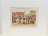 Sammelnummer mit 1 Holzschnitt, 48 (1 kol.) Kupferstichen, 24 (6 kol.) Aquatintas, 20 (2 kol., 13 mit Tonplatte u by Kanton Freiburg, lithograph, sold Dec 2020
