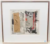 Container by Hans Falk, collage, sold Dec 2020