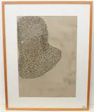 Ohne Titel by Werner Hartmann, 1991, ink, sold Dec 2020