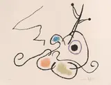 Aus: "Ubu auf den Balearen by Joan Miró, 1971, color lithograph, sold Sep 2020