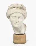 Frauenkopf by Elie Nadelman, marble, sold Sep 2020