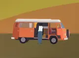 Westfalia by Patrick Tschudi, 2006, chromogenic print, offered Sep 2020