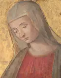 im Stile des Madonna by Umbrien, 15.Jh., tempera, sold Sep 2020