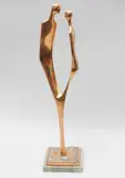 Adam & Eve II by Stephen Broadbent, 1981, bronze, sold Sep 2020
