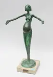 With Child by Stephen Broadbent, 1984, bronze, sold Sep 2020