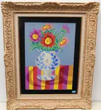 Blumenstrauss in Vase by Léon Gischia, 1945, gouache, sold Sep 2020