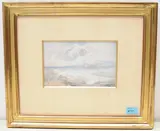 Stürmische See by Pompeo Mariani, gouache, offered Sep 2020
