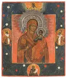 Russisch, 18.Jh by Gottesmutter Hodegetria, tempera, offered Sep 2020