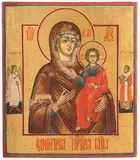 Russisch, 19.Jh by Gottesmutter von Smolensk, tempera, offered Sep 2020