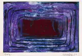 Neujahrskarte by Walter Mafli, 1970, mixed media, sold Sep 2020