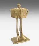 Businessman by Kurt Laurenz Metzler, 1979, bronze, sold Sep 2020