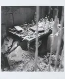 Atelier Giacometti by Ernst Scheidegger, photograph, sold Sep 2020