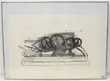 Hannibal by Jean Tinguely, lithograph, sold Sep 2020
